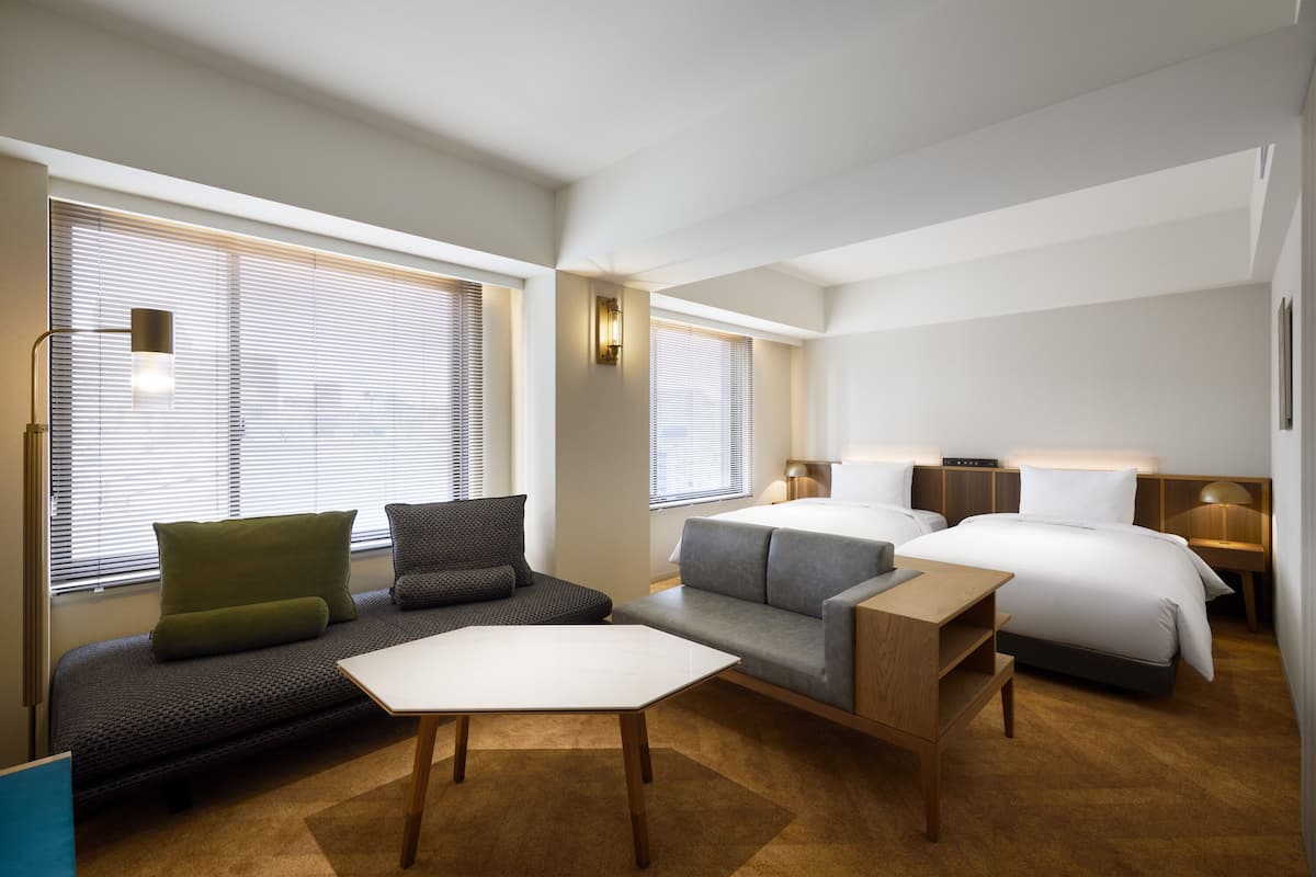 Premium bedding, down duvets, in-room safe, individually decorated