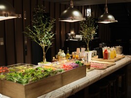 Daily buffet breakfast for a fee