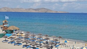 Private beach