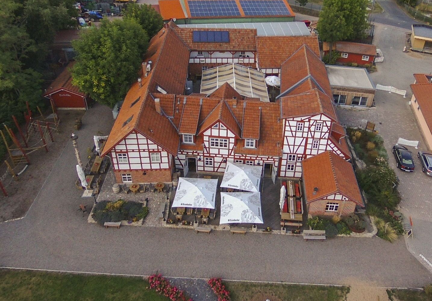 aerial view