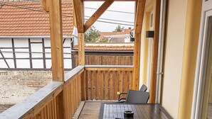 Balcony - Gästehaus Alte Bäckerei (Dachwig)
