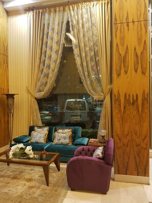 Sitzecke in der Lobby
