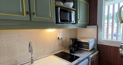 Studio Avec Coin Montagne, Balcon, Proche Pistes et Commerces, 4 Couchages – Vars Les Claux