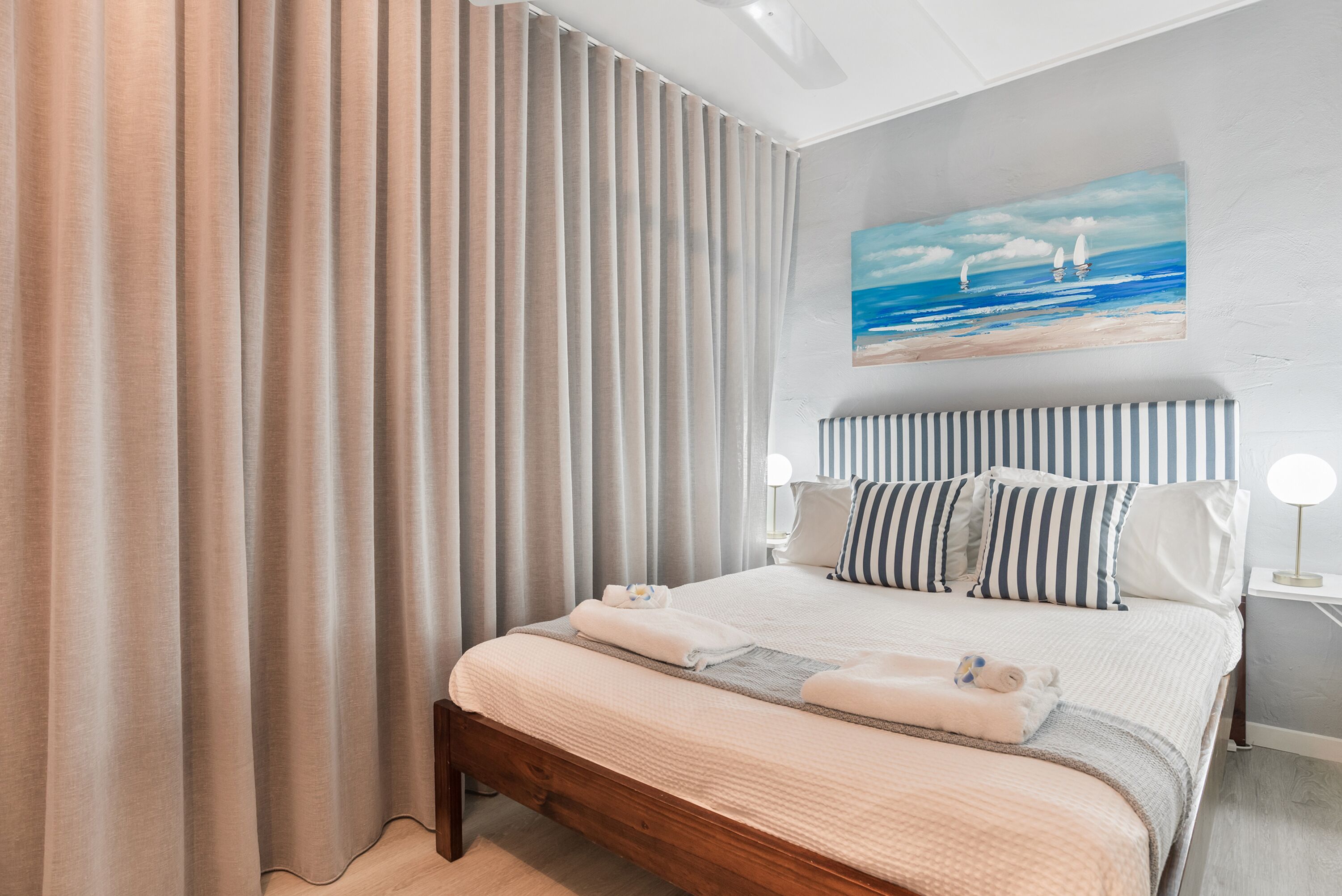 Apartment, 2 Bedrooms | 2 bedrooms, blackout curtains, iron/ironing board, free WiFi