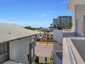 Udsigt fra balkon