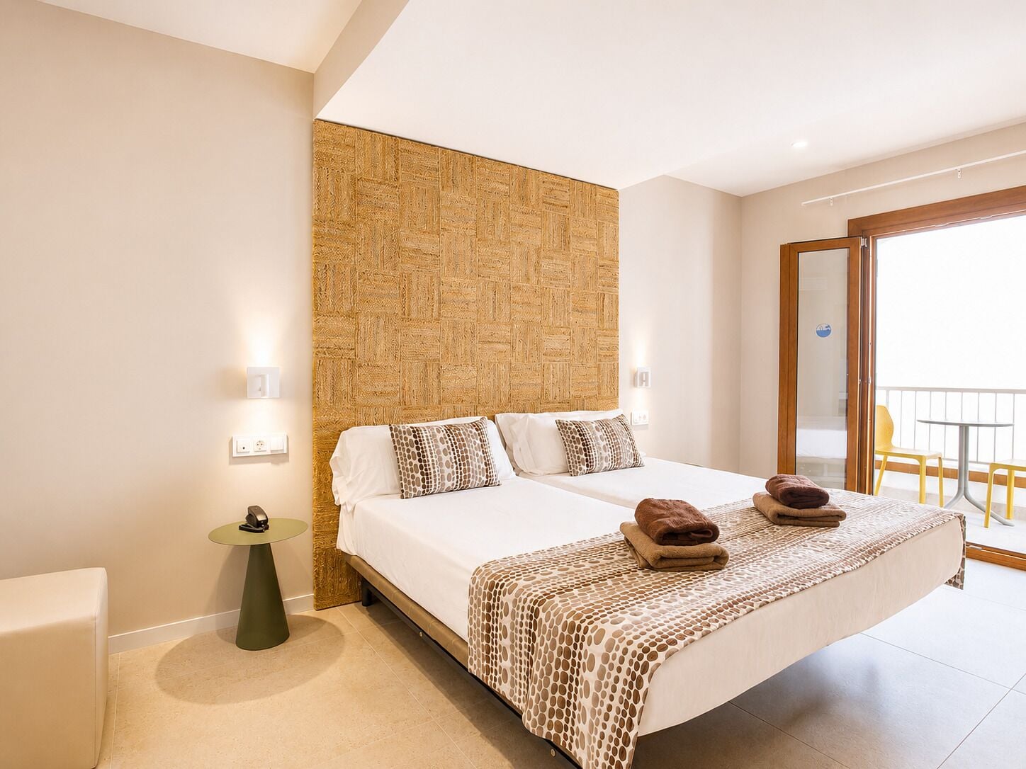 Double or Twin Room, Balcony, Pool View | Minibar, desk, blackout curtains, iron/ironing board