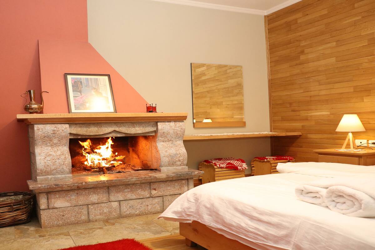 Phòng đôi | Bàn, truy cập Internet không dây miễn phí, bộ trải giường