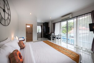 In-room safe, blackout curtains, iron/ironing board, free WiFi