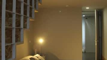 Blackout curtains, soundproofing, iron/ironing board
