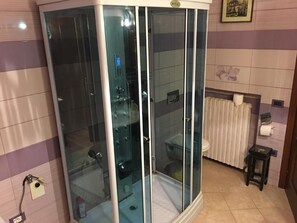 Junior Suite (Steam bath - Quattro) | Bathroom shower