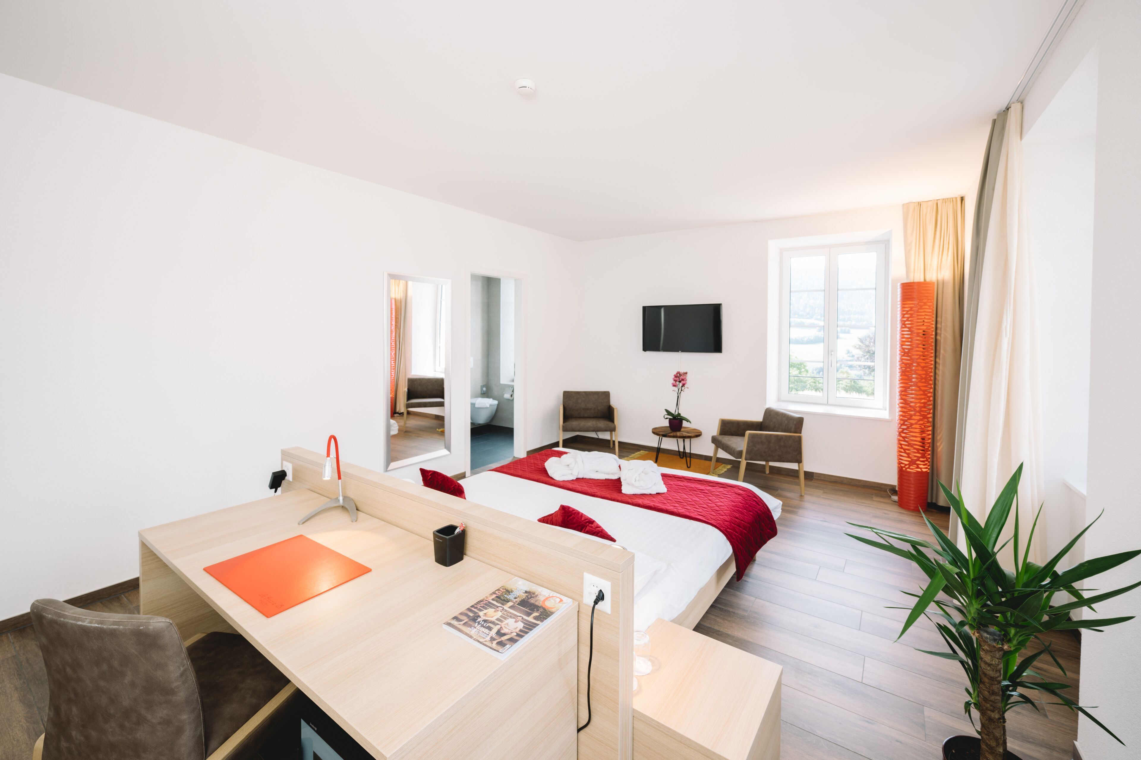 Comfort-Zimmer, Bergblick