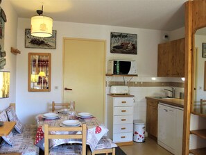 Dining - Mountain studio for 4 persons, 200m from slopes in Vars (Vars)
