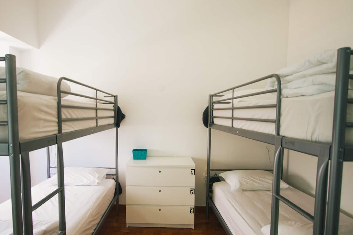Shared Dormitory, Women only, Shared Bathroom (1 Bed in 6 Bed Dorm) | In-room safe, WiFi (free), individually decorated, bed sheets