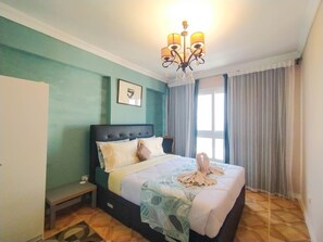 2 間睡房、Wi-Fi、床單