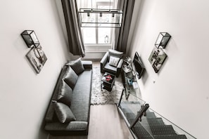 Apartment, 1 Bedroom | Living area