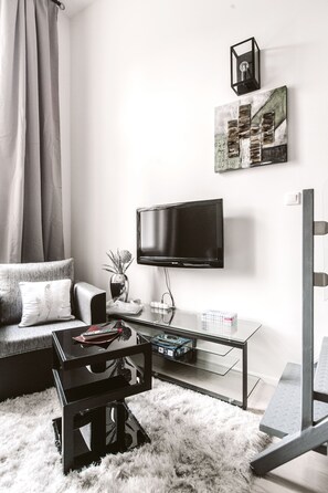 Apartment, 1 Bedroom | Television
