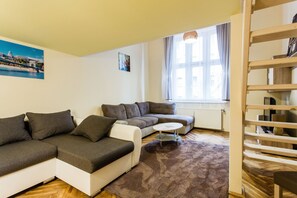 Apartment, 1 Schlafzimmer | Wohnbereich