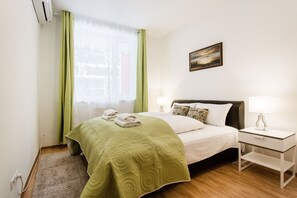 아파트, 침실 1개 | 1 개의 침실, 다리미/다리미판, 무료 WiFi, 침대 시트