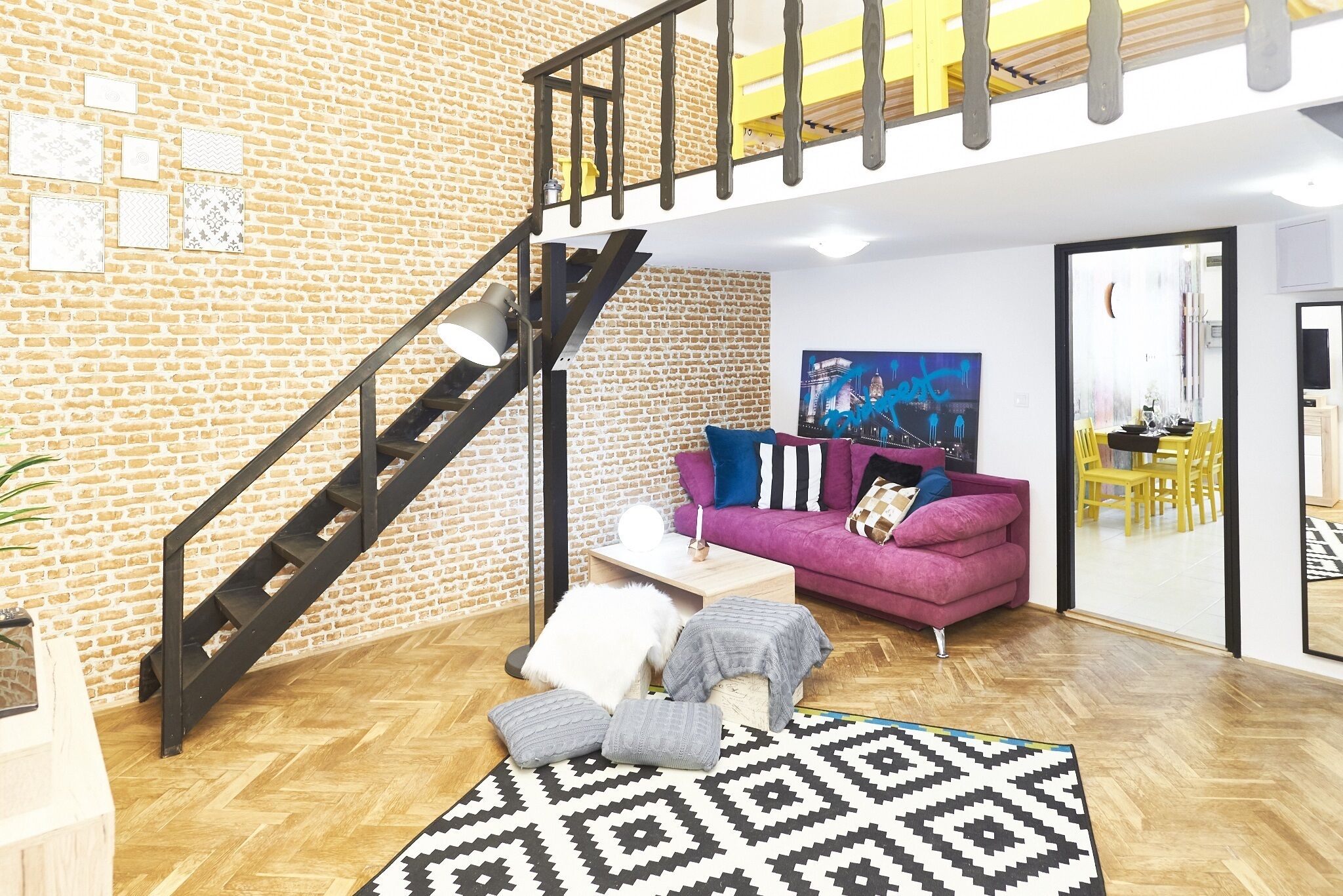 公寓, 1 间卧室 | 起居区