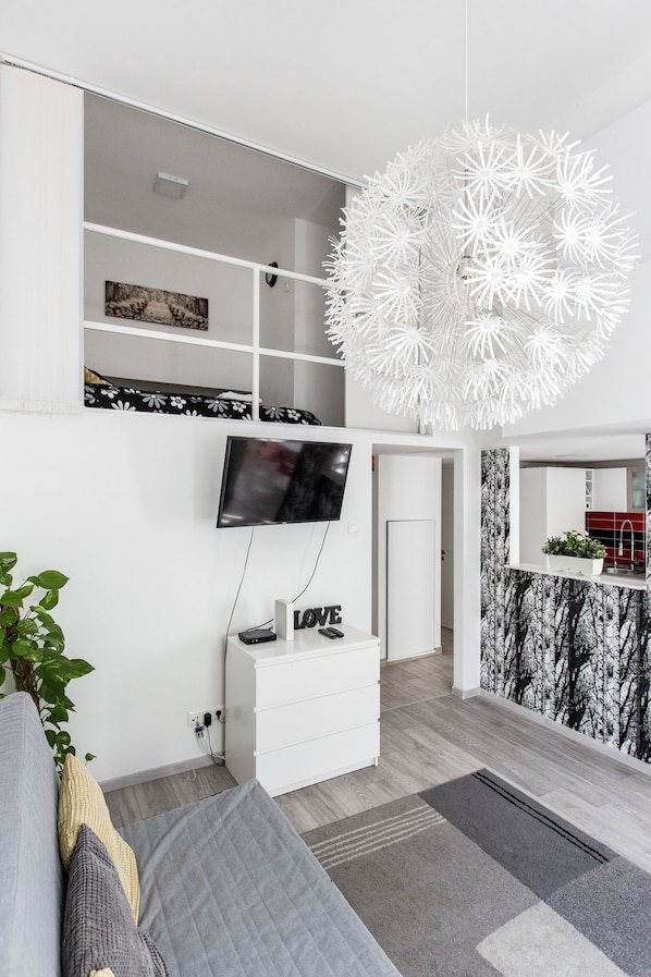 Apartment, 2 Bedrooms | Television