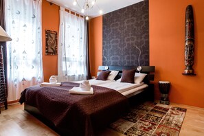 Apartment, 1 Schlafzimmer | 1 Schlafzimmer, kostenloses WLAN, Bettwäsche