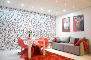 Apartment, 1 Bedroom | Living area - Jokai 8 Apartment (Budapest)