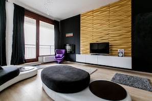 Apartment, 2 Bedrooms | Living area - Kazinczy 3 Apartment (Budapest)