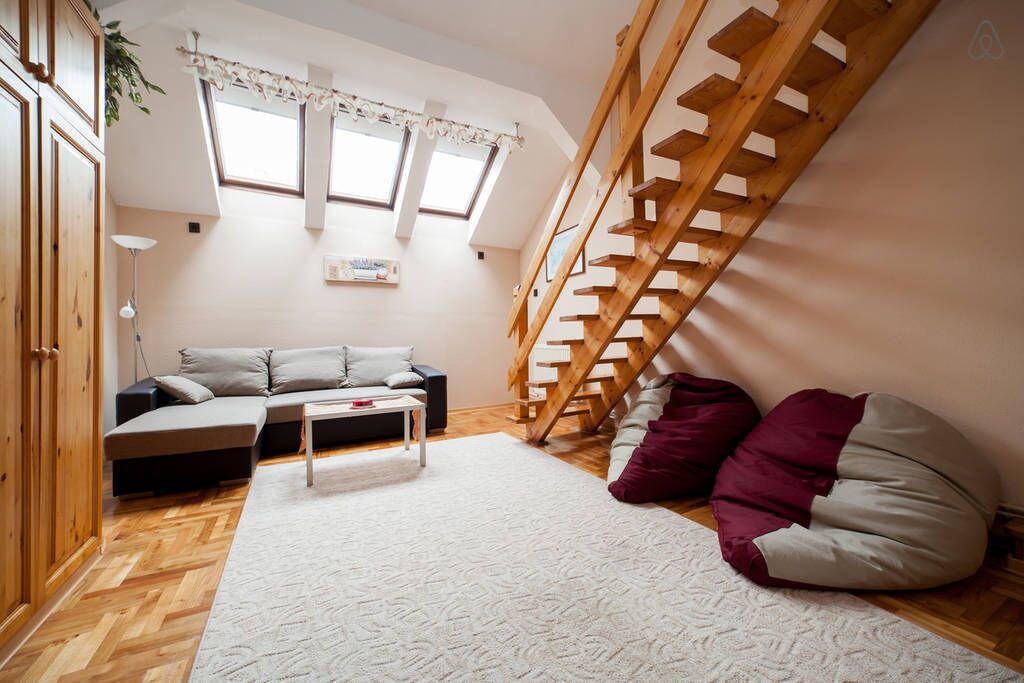 Departamento, 2 habitaciones | Área de sala de estar