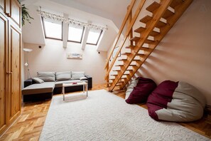 Apartment, 2 Bedrooms | Living area - Kecskemeti 11 Apartment (Budapest)
