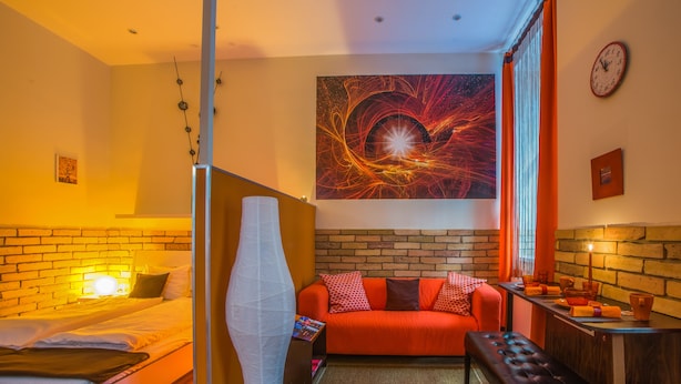 Studio | Living area - Kertesz 27 Apartment II. (Budapest)