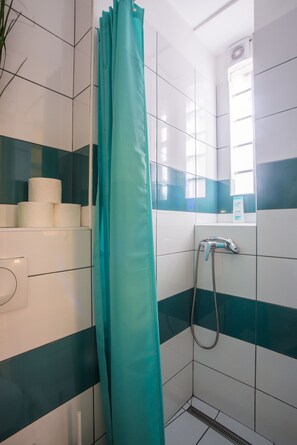 الدش داخل الحمام