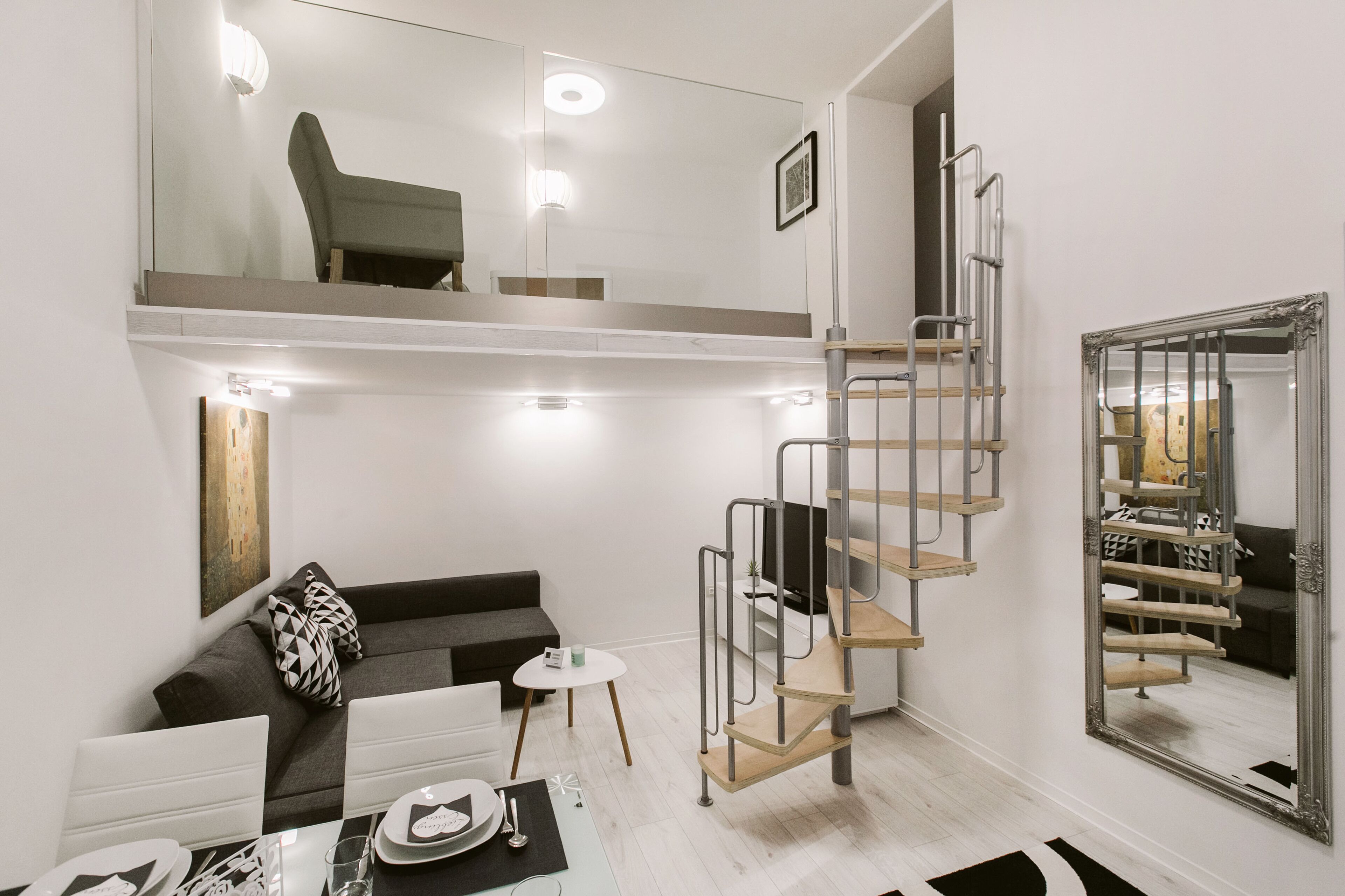 Apartment, 1 Bedroom | Living area