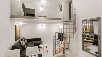 Apartment, 1 Bedroom | Living area