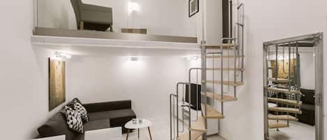 Apartamento, 1 habitación | Zona de estar