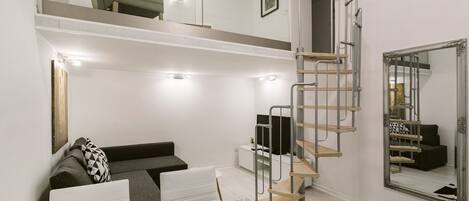 Lejlighed - 1 soveværelse | Opholdsområde