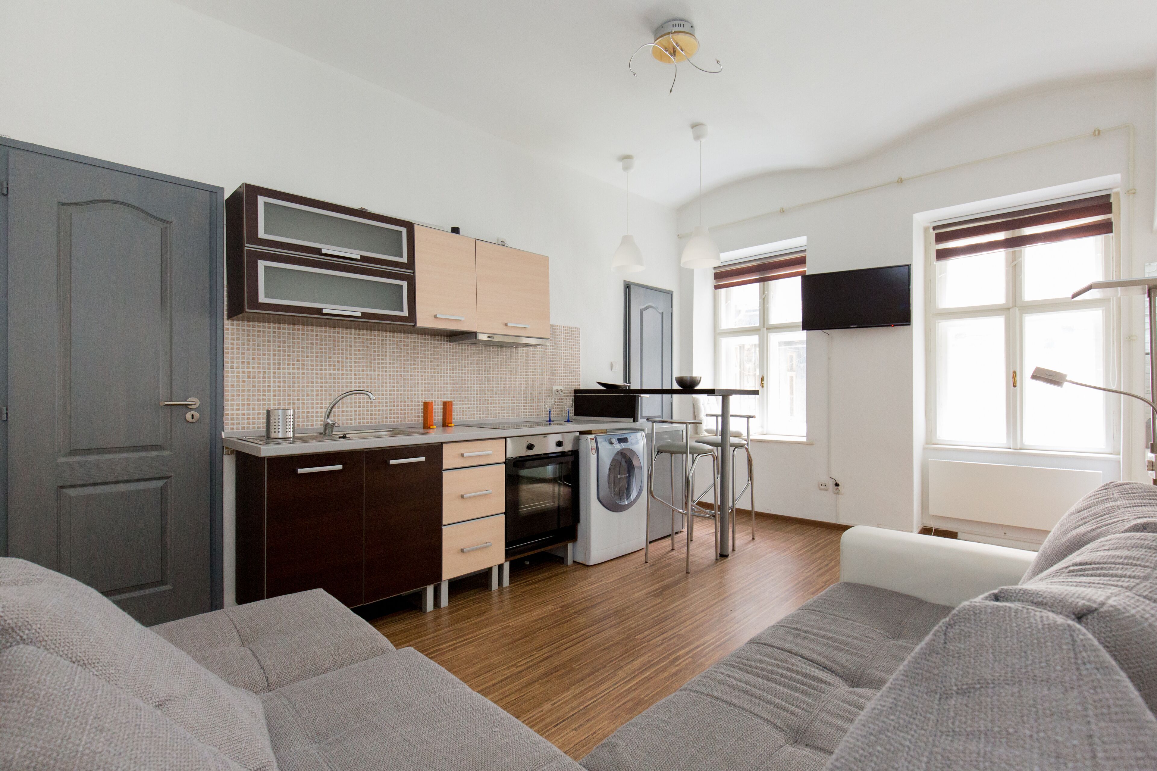 아파트, 침실 1개 | 전용 주방