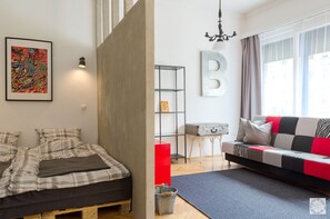Studio | Kostenloses WLAN, Bettwäsche
