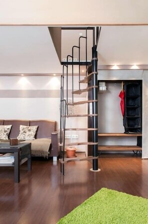 Apartment, 1 Bedroom | Living area