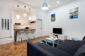 Living area - Rumbach 7 Apartment (Budapest)