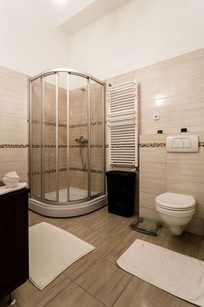 Apartment, 1 Bedroom | Bathroom shower