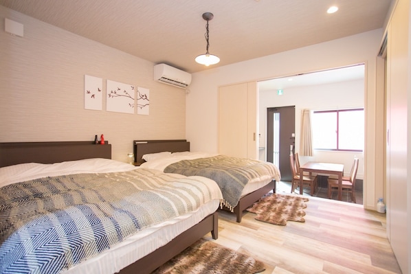 3 bedrooms, desk, free WiFi, bed sheets