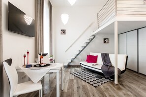 Studio | Living area - Wesselenyi 15 Apartment (Budapest)