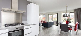 Stay in our spacious Sneekermeer 8 home with private jetty.