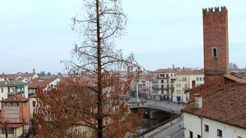 Blick von der Unterkunft