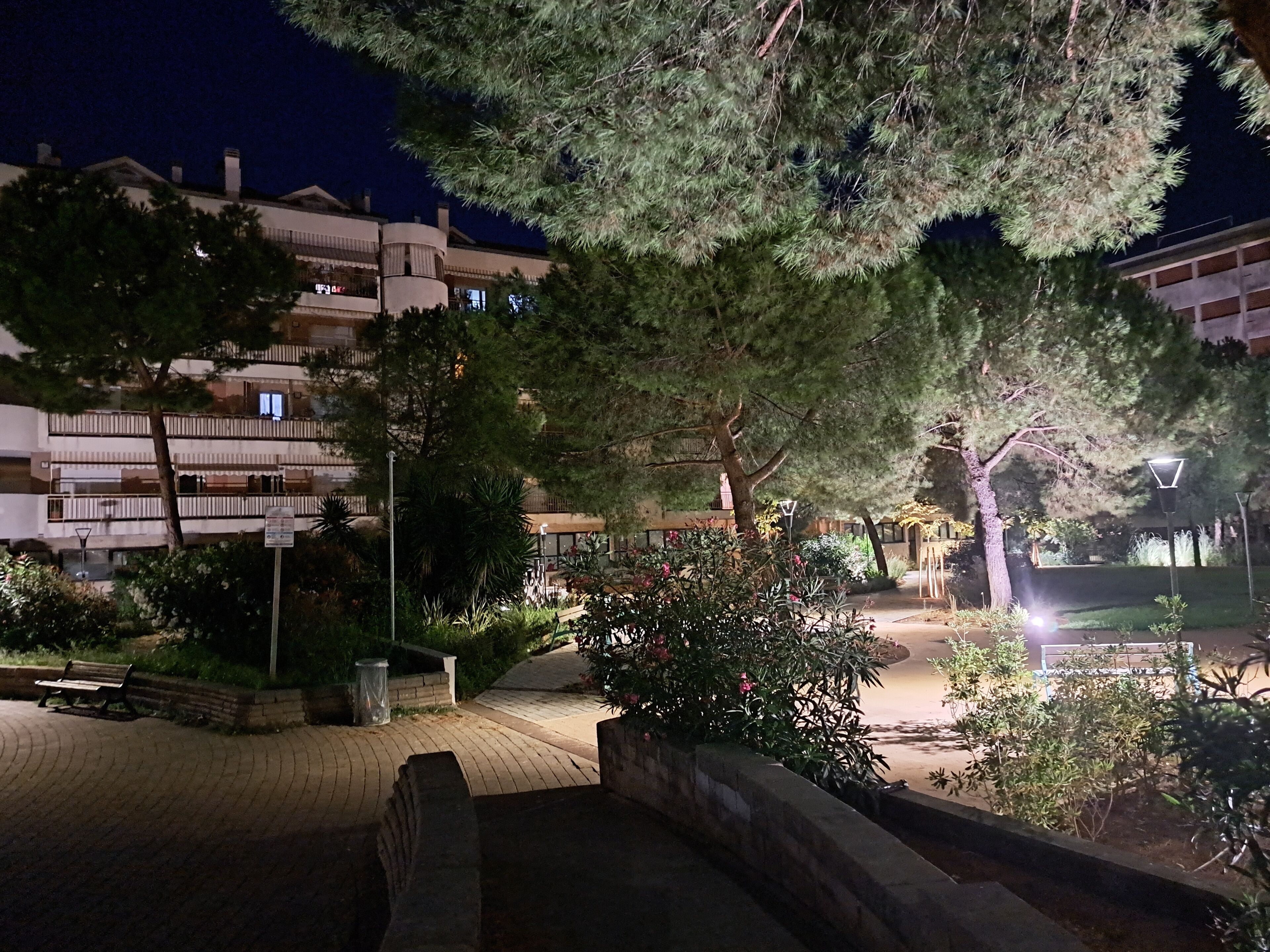 Enceinte de l’hébergement