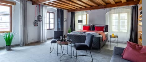 1 chambre, literie hypoallergénique, minibar, décoration personnalisée