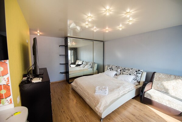 Apartment | 1 bedroom, iron/ironing board, free WiFi, bed sheets