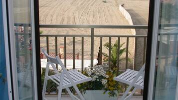 Doppelzimmer | Blick vom Balkon