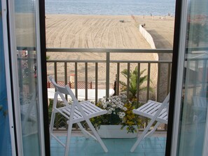 Chambre Double | Vue depuis le balcon
