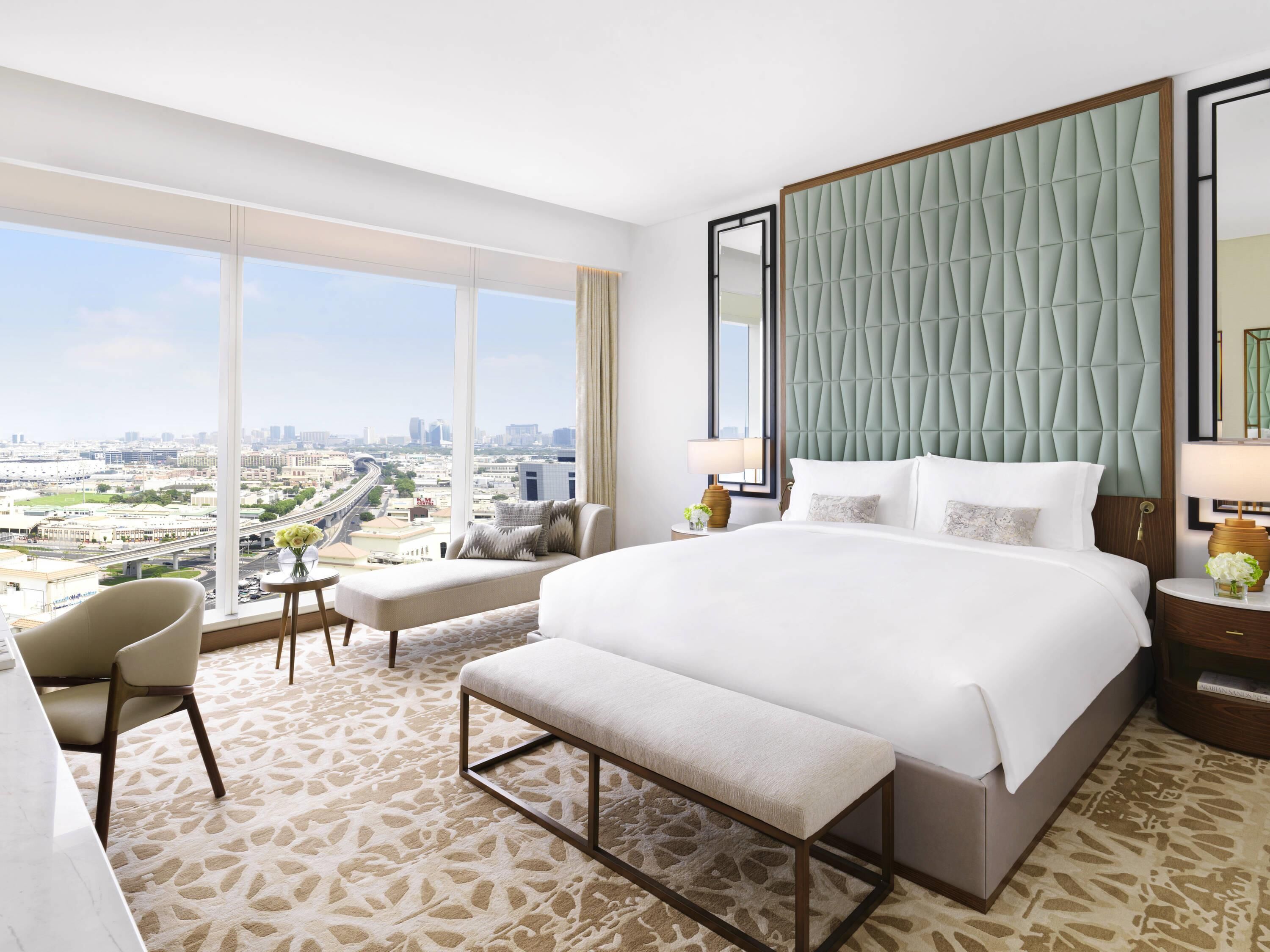 Premium bedding, pillowtop beds, minibar, in-room safe